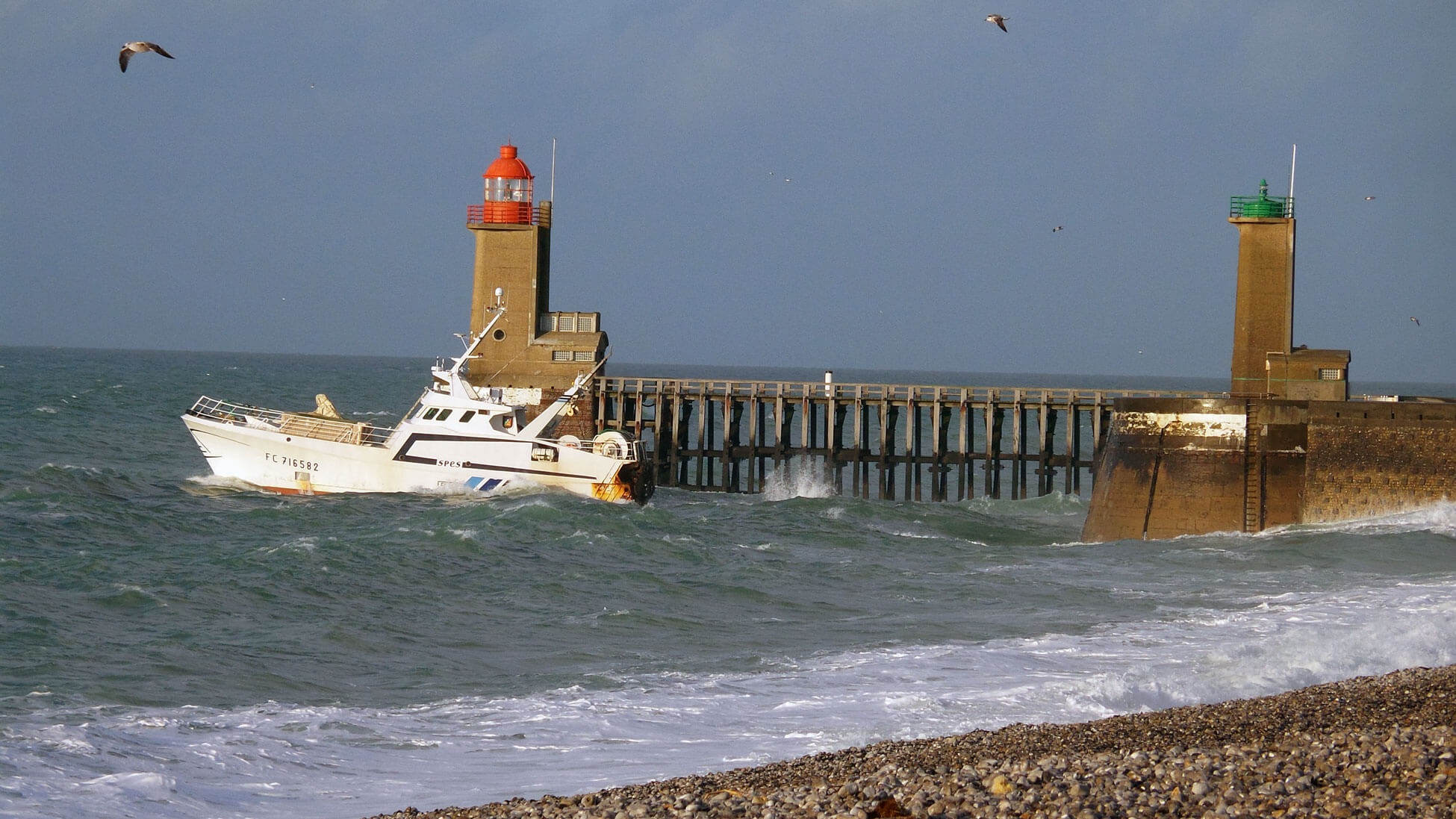 port de pêche à Fécamp