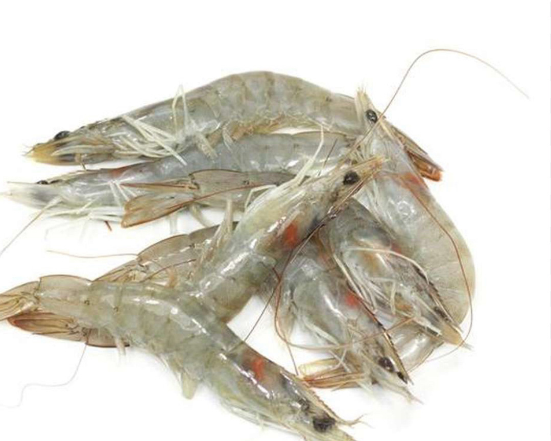 Crevettes crues 30/50, la caisse de 2 kg