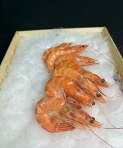 Crevettes roses fraîches cuites 40/60, les 500 grs