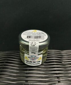 Gelée de vin gewurztraminer, pot de 30 grs